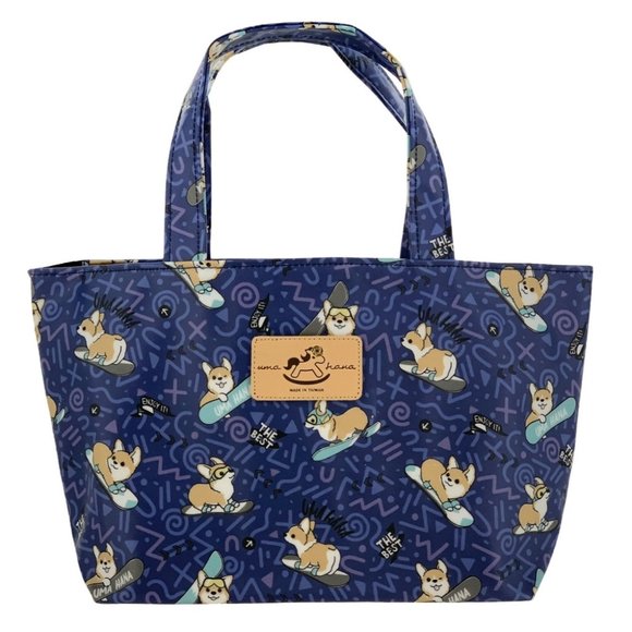 Uma Hana Handbags - Waterproof Corgi Small Tote Handbag Purse
